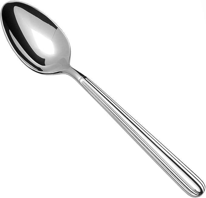 Fortessa Metropolitan 18/10 Stainless Steel Flatware Table Spoon, Set of 12