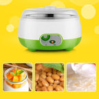 Yogurt Maker 15W Electric Compact Greek Yogurt Maker Machine with Stainless Steel Inner Pot 1L/33.81oz Capacity for Home Use to Making Yogurt,Cheese,Natto,Rice Wine