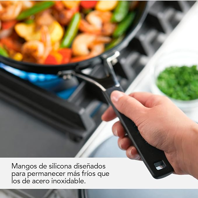 KitchenAid Hard Anodized Nonstick Frying Pans/Skillet Set, 8.25 Inch and 10 Inch, Onyx Black