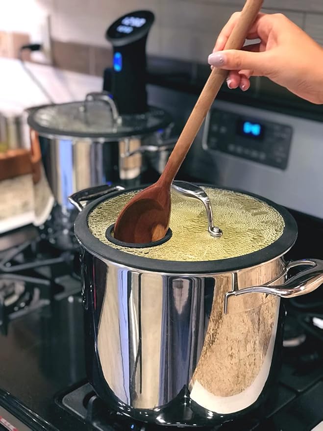 THBCZ2-SS9-B Chef Series Sous Vide Pot, 9.8 qt, Silver, 9.8-Quart Pot