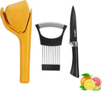 lemon squeezer,Portable Manual Citrus Squeezer Kit With Lime Squeezer,Lemon Slicer and Paring Knife,Easy to Juice Lemons,Limes,Oranges,Tangerines and Other Fruits Kitchen Gadgets.