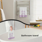 Funny Sourdough Baking Kitchen Towels, Gifts for Sourdough Bakers Tea Dish Towels for Kitchen, Baking Lover Gifts Decorative Hand Towels, 16x24 Inch Purple