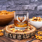 Blue Ridge Mountain Gifts 11 oz Engraved Whiskey Glass – Personalized Groomsmen Gift – Custom Etched Glass for Best Man & Wedding Party – Heavy Base, Groomsman Gifts (1)