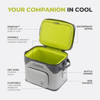 CORE Magnetic Leak Proof Soft Cooler with Waterproof Zipper | Insulated Bag Portable Ice Chest Box | Best Soft Cooler for Food & Beverages for Tailgating, Car Camping, Travel, and Family Beach Picnics