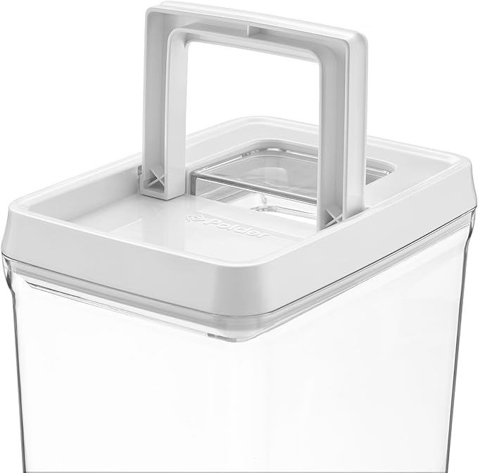 Polder 4.65-Quart Food Grade, BPA Free, Airtight Canister Locks in Freshness, Easily Stackable