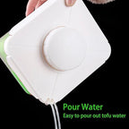 Tofu Press,Adjustable Tofu Press for All Kinds of Tofu and Cheese,Easily Remove Water from Silken/Firm/Extra Firm Tofu,Dishwasher Safe & BPA-Free,Elevate Your Dishes