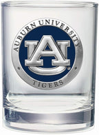 Heritage Pewter Auburn Double Old Fashion | Double Rocks Glass 14 OZ for Liquor | Expertly Crafted Pewter Glass