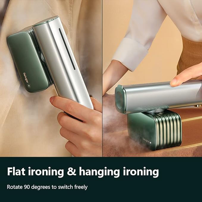 Steamer for Clothes Steamer, Fashion Portable Handheld Garment Steamer, 0.8lbs Lightly, 15s Fast Heat-up, 10 Minutes of Continuous Steam, Light Mini Steam Iron for travel and home(100-120V)