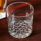 HomeWetBar Liquor Glass Set of 4 for Whiskey, Bourbon, and Cocktails. Perfect Set for Whiskey Lovers