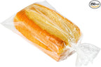 Restaurantware Bag Tek 16 Inch x 10 Inch Bread Bags 250 With Wicket Dispenser Bread Loaf Bags - Micro Perforated Freezer Safe Clear Plastic Baguette Bags Disposable