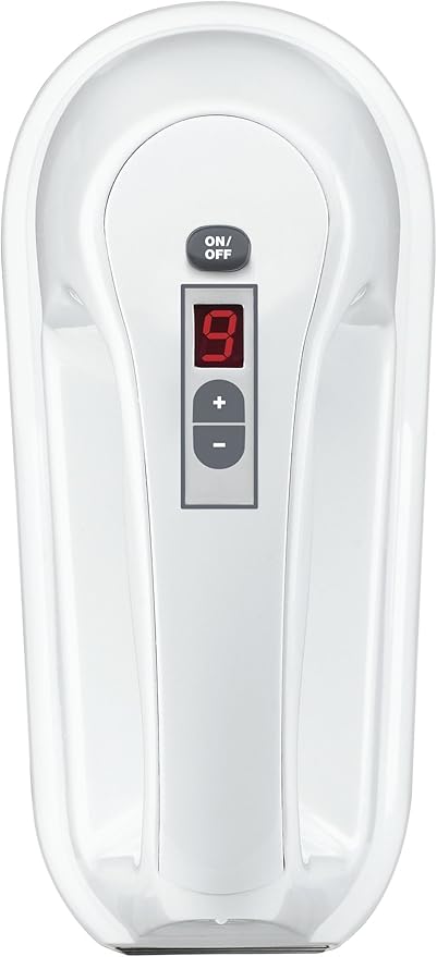 Cuisinart HM-90S Power Advantage Plus 9-Speed Handheld Mixer with Storage Case, White