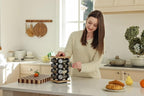 Orii 16-Jar Rotating Spice Rack with Spices Included – Pre-Filled Spice Racks with 5-Year Refill Program - Flavorful Spices