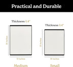 SMIRLY Plastic Cutting Board Set, Dishwasher Safe Plastic Cutting Boards Set for Kitchen, Cutting Boards for Kitchen - Plastic Chopping Board Set