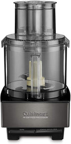 Cuisinart Food Processor 14-Cup Vegetable Chopper for Mincing, Dicing, Shredding, Puree & Kneading Dough, Black Stainless, DFP-14BKSY