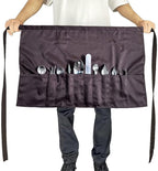 DUEBEL Professional Chef Plating Kit: 13 Piece Culinary Set with Kitchen Apron & Stainless Steel Tools for Creative Food Presentation