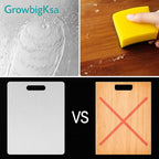 1Pack Cutting Board – 100% Pure Double-Sided Metal Chopping Board for Kitchen, Dishwasher Safe, Knife-Friendly Surface, (15.3"L × 11"W)