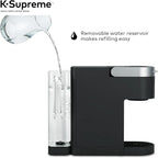 Keeurig KSupreme Single Serve KCup Pod Coffee Maker with MultiStream Technology, Strong Brew and Over Ice, 66 oz Dual‑Position Reservoir