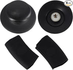 Pot Handles Replacement 2 PCS,Replacement Handles for Pots and Pans Heat Resistant, Non-Slip Handles,for Slow Cookers, Skillets, Pots & Pans,for Crock Pot, Rice Cooker, and Kitchen Cookware