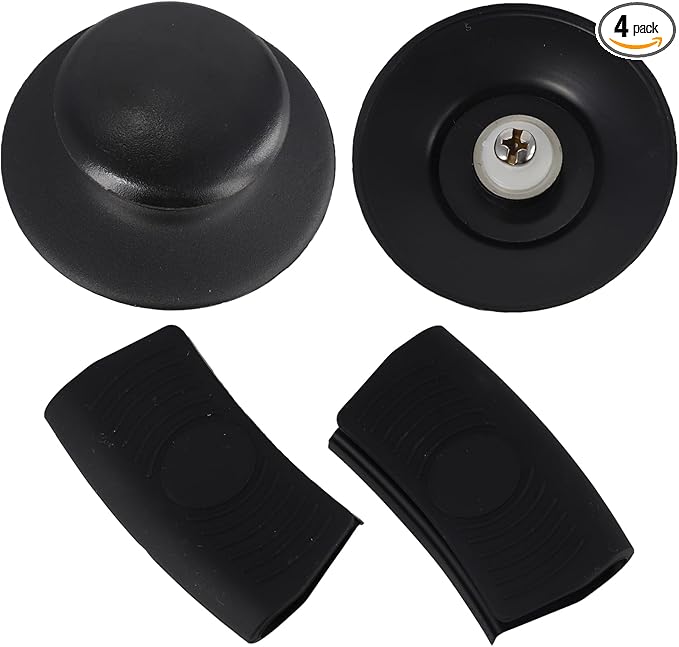 Pot Handles Replacement 2 PCS,Replacement Handles for Pots and Pans Heat Resistant, Non-Slip Handles,for Slow Cookers, Skillets, Pots & Pans,for Crock Pot, Rice Cooker, and Kitchen Cookware