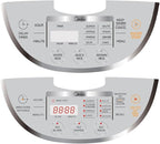 Midea Micom Rice Cooker, Digital Multi-Functional Ricer Cooker/Steamer, Brown Rice, Slow Cooker (3L/5.5Cup) (White)