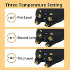 PUSEE Mug Warmer,Coffee Warmer for Desk Candle Warmer Auto Shut Off,Coffee Cup Warmer with 3 Temp Settings,Electric Beverage Warmer Plate for Coffee,Tea,Water Milk and Cocoa(Not Include Cup)