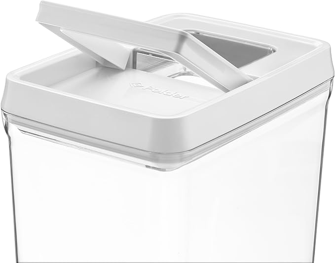 Polder 4.65-Quart Food Grade, BPA Free, Airtight Canister Locks in Freshness, Easily Stackable