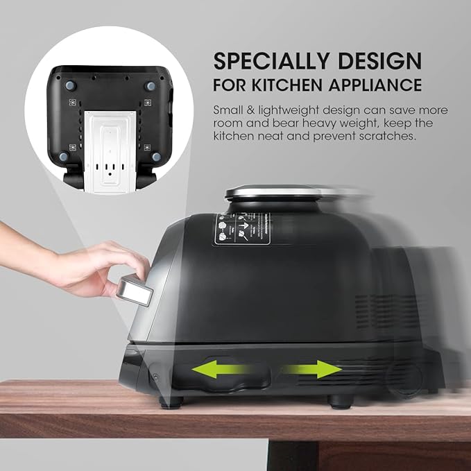 Aieve Appliance Slider, 24 Pcs Small Appliance Rollers Kitchen Gadgets, Self Adhesive Caster Wheels Kitchen Finds Home Must Have Countertop Accessories for Mixer Coffee Maker Air Fryer