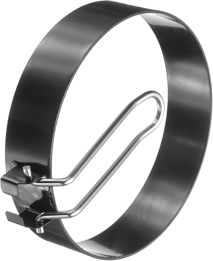 HARFINGTON 6Pcs Egg Rings 3.5" Stainless Steel Nonstick Pancake Cooking Ring for Griddle Frying Eggs Sandwich Omelets Breakfast