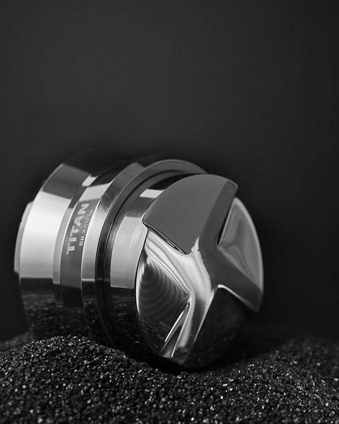 58.35mm Espresso Gravity Distributor Tool - MUVNA Adaptive Coffee Distributor Leveler for 58mm Breville Portafilters, Automatic Depth Setting Full-metal Stainless Steel