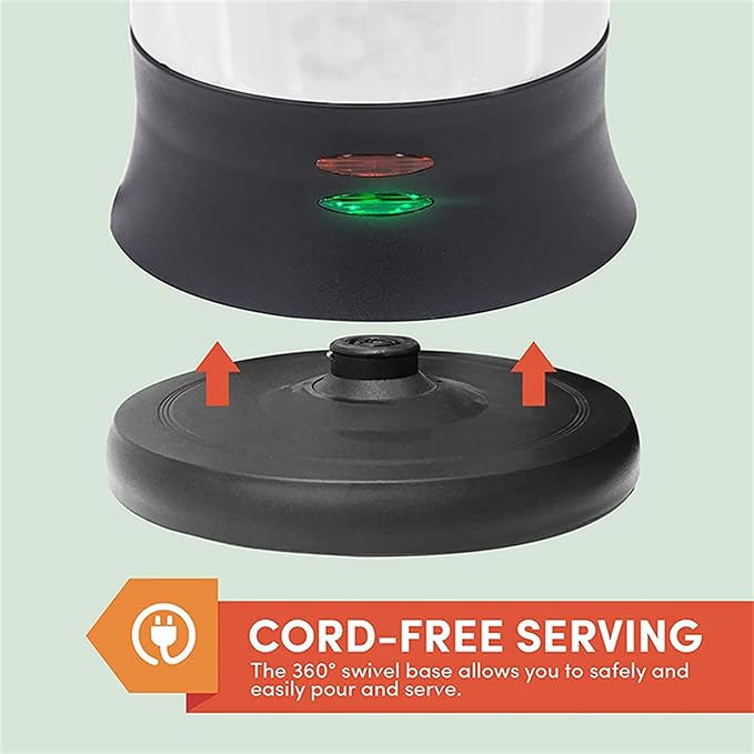 SOTECH Percolator Coffee Pot Electric Maker with Cool Touch Handle, Clear Brew Progress Knob(12 Cup)