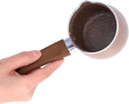 Non Stick Milk Pan, Mini Saucepan Coffee Warmer Boiling Pot Melting Pot Butter Warmer with Handle Stockpot