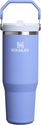 Stanley IceFlow 2.0 Flip Straw Tumbler with Handle 30 oz | Twist On Lid and Flip Up Straw | Leak Resistant Water Bottle | Insulated Stainless Steel | BPA-Free | Hydrangea
