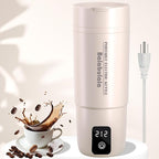 Travel Electric Kettle, Balabulala Portable Water Boiler with 6 Variable Presets,Small Electric Kettle with Keep Warm Temperature Controls & Boil Dry Protection, 17oz