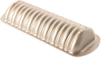 Nordic Ware Formed Cinnamon Bread and Almond Loaf Pan, 4 Cup, Golden Hour