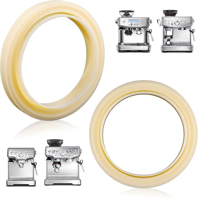 2Pcs 54mm Silicone Steam Ring,Replacement Gasket Accessories for Breville Espresso Machine 878/870/860/880/810/840/450/500 Sage 880/878/875/870/810/500,Grouphead Gasket Replacement Part No BPA
