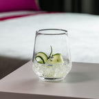 Krosno Water Drinking Glasses, Set of 6, 13.5 oz, Splendour Collection, Elegant Tumbler Collection, Ideal for Everyday Use and Entertaining, Lead-Free Crystalline, Dishwasher Safe, Made in Europe