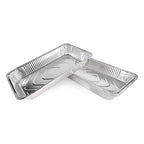 IDL Packaging Full Size Aluminum Steam Table Pans - Deep, 21" x 13" x 3" (pack of 5) - Disposable Foil Pan for Grilling, Roasting, BBQ, Cooking, Baking, Freezing