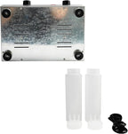 Commercial Electric Sauce Warmer Electric Cheese Sauce Warmer Hot Fudge Warmer Dispenser Cheese Dispenser Warmer with 2 Pump (2 Pump Head)