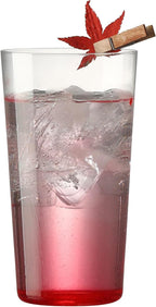 Drinking Glasses 13.3oz, Thin Collins Glasses Set of 6,Clear Tall Glass Cups For Water, Juice, Beer, Drinks, and Cocktails and Mixed Drinks (6pcs CollinsGlass 136mm)