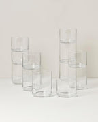Lenox Tuscany Classics 12Pc Tall & Short Glasses, 5.51, Clear