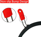 Egg Pancake Rings Mold, 2 Pack 6" Round Pancake Shaper Egg Mold Omelet Ring Stainless Steel Frying Eggs Ring with Silicone Handle for Griddle Sandwich Eggs Muffin Pancakes Burger Breakfast