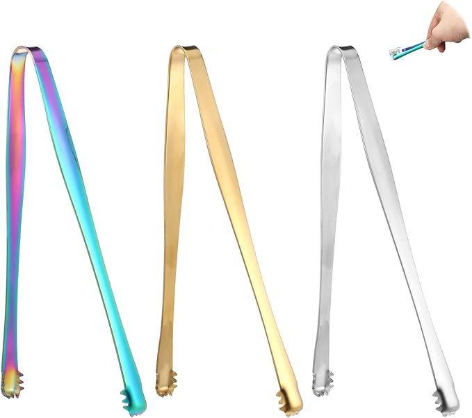 3Pcs Egg Tools Egg Chalaza Removal Tool, Egg Chalaza Removal Tongs, Egg Washer Versatile Egg Tool Supplies, Stainless Steel Kitchen Tongs for Cooking Bakers Chefs