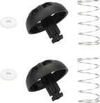 Fits for Mr Coffee Replacement Basket Hamilton Beach Coffee Maker Parts,2-Pack Coffee Machine Brew Basket Bottom Spring Loaded Stopper Kits 990117900 990237500 185774-000-000 112435-000-000
