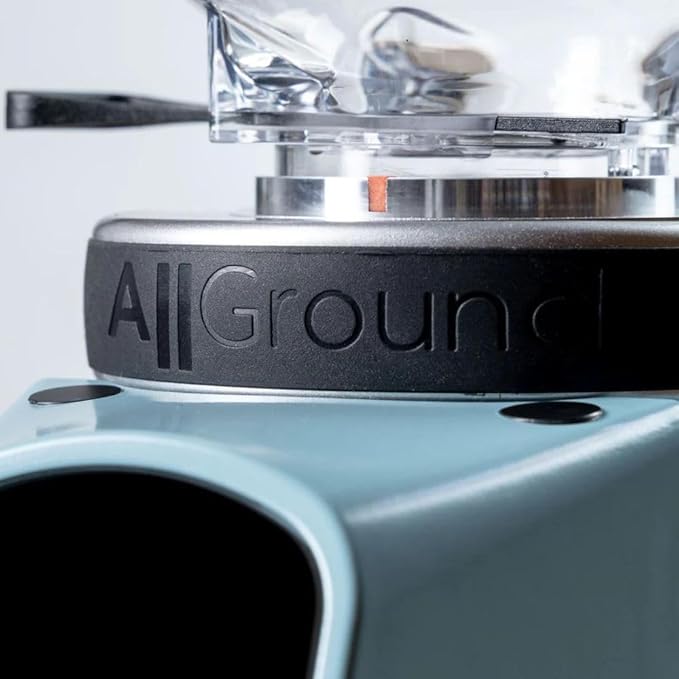 AllGround All Purpose Home Coffee Grinder - Residential Grinder - Made in Italy - By Fiorenzato (Blue)