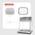 ZHANG XIAO QUAN SINCE 1628 Potato Slicer French Fry Cutter Veggie Chopper Cutter for Fries Potato Onion Cutter Food Chopper Manual Hand Vegetable Cutter Dicer (1 Blade)