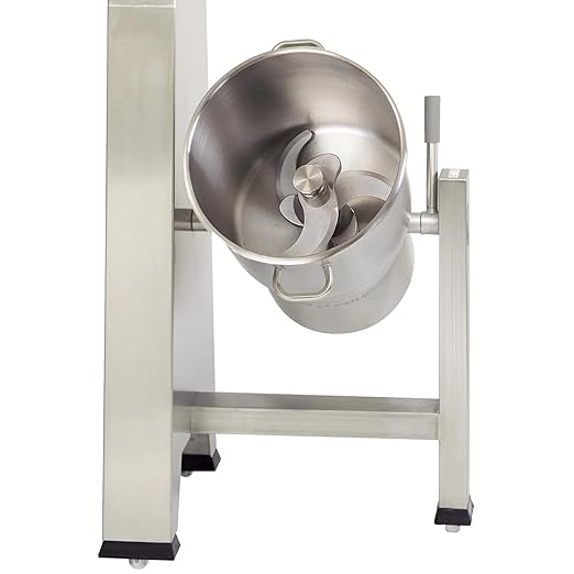 Robot Coupe R60T 2-Speed Vertical Cutter Mixer Food Processor with 63-Quart Stainless Tilt Cutter Bowl, Grey