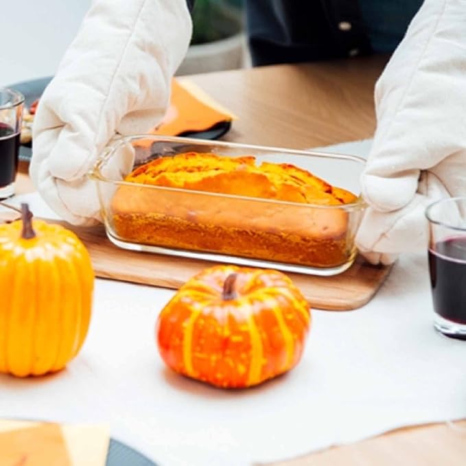 HARIO HPND-85-BK Heat Resistant Glass, Pound Shape, 28.9 fl oz (850 ml), Buono Kitchen Au Gratin Dish, Made in Japan