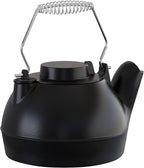 Fire Beauty Humidifying Iron Kettle，Stove Humidifier，Wood Stove Kettle，Cast Iron，Chrome handle
