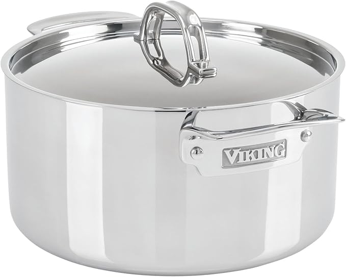 Viking 3-Ply Stainless Steel Stock Pot, 6 Quart