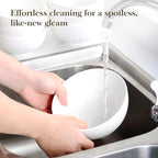 MALACASA 26 Oz Porcelain Soup Bowls Set of 4, White Ceramic Bowls for Kitchen, Cereal Bowl for Oatmeal, Fruit, Salad, Ramen and Rice Bowl -Dishwasher & Microwave Safe Bowls